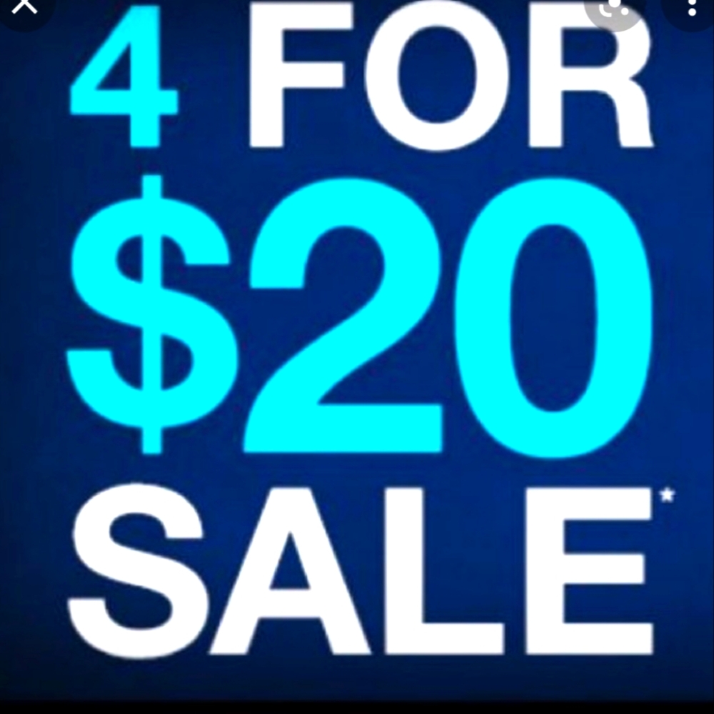 💥4/$20 SALE!